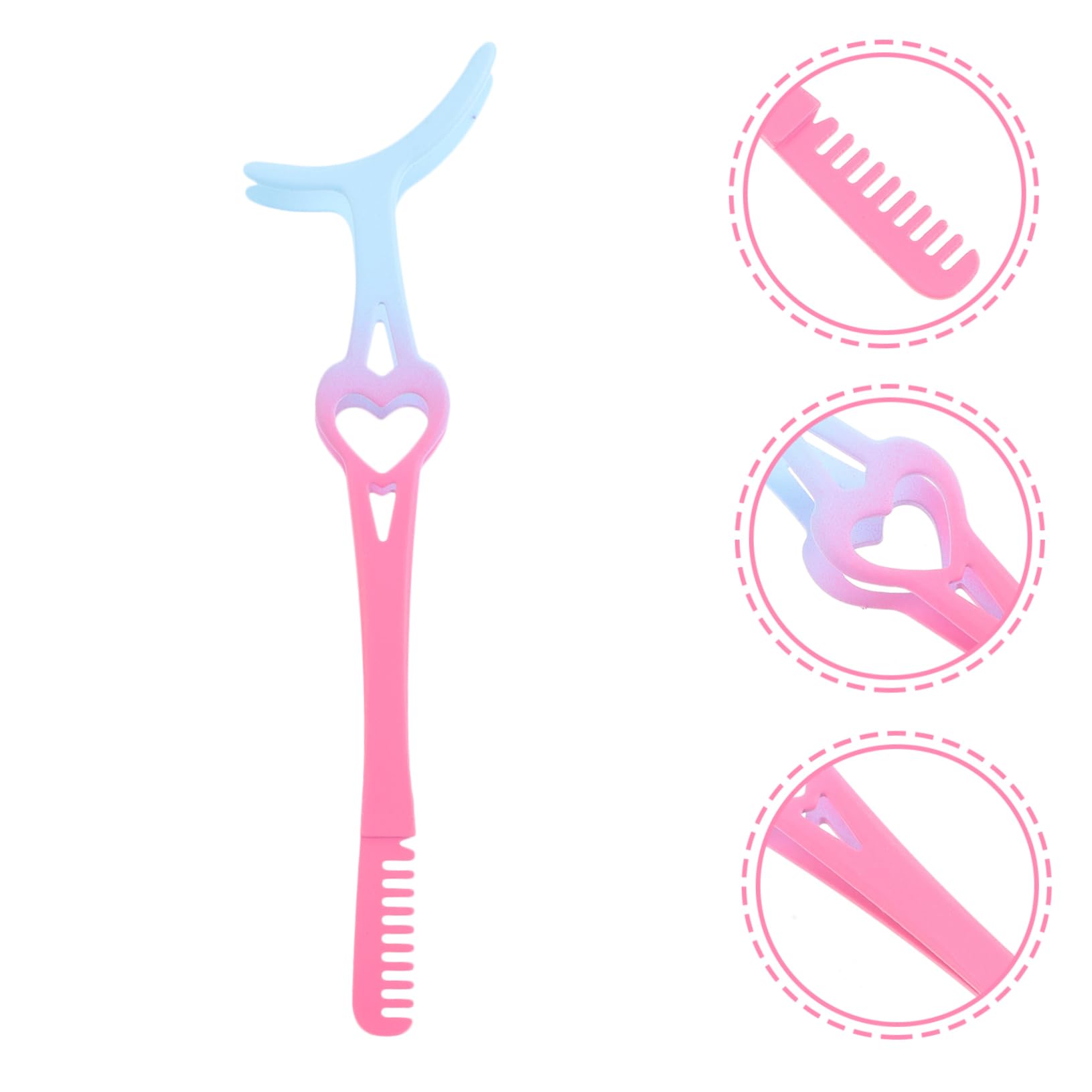 Professional Eyelash Applicator Tool - Durable Lash Tweezer & Comb for Perfect Eyelash Extensions | Women's Beauty Essential for Salon & Home Use