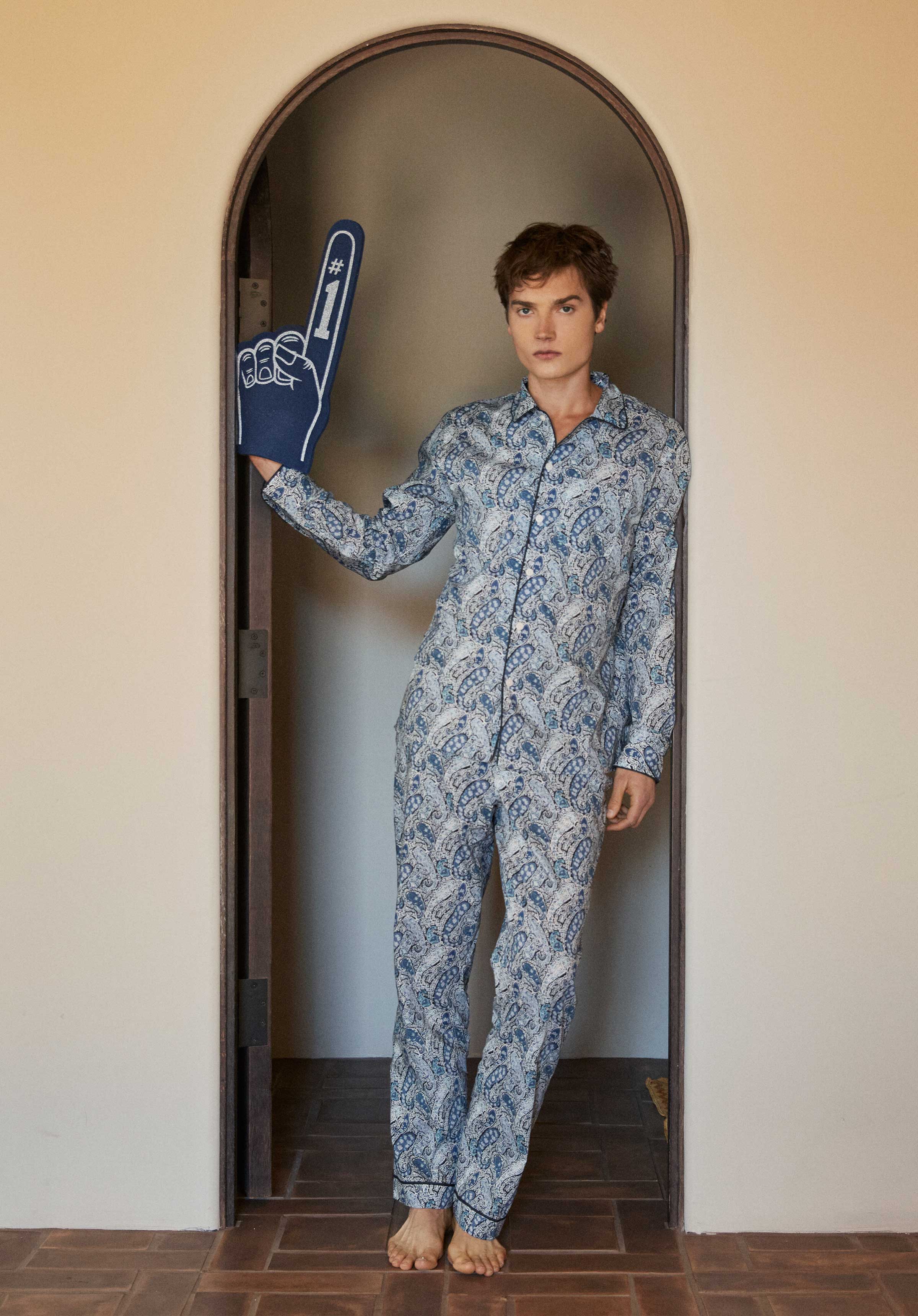 Henry Blue Liberty Bourton Pajama Set - Soft & Comfortable Sleepwear for Women, Men & Kids - Perfect for Lounging, Bedtime & Relaxation at Home
