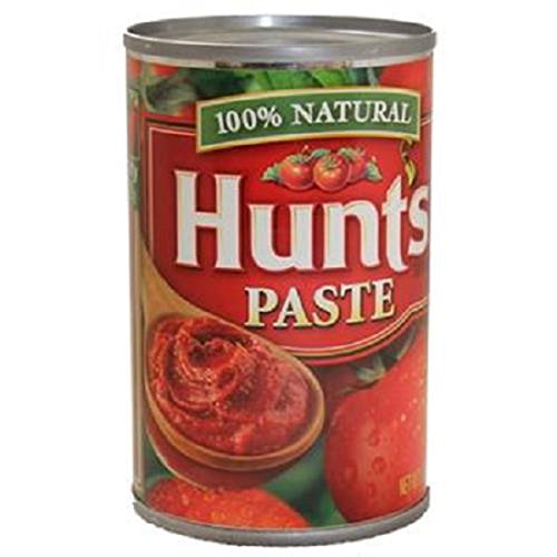 Hunts Tomato Paste Can, 6 oz (1 Count) - 100% Natural Tomato Concentrate for Cooking, Sauces, Soups & Italian Recipes - Perfect for Pizza, Pasta & Homemade Meals