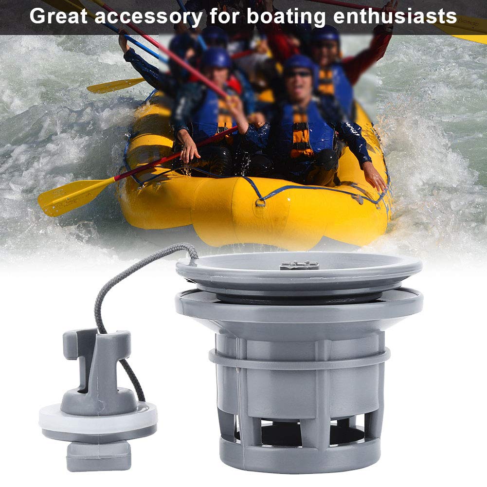 Boat Air Valve Replacement - PVC Inflatable Gas Valve for Kayak, Dinghy, Canoe & Inflatable Boats - Perfect for Marine, Fishing & Water Sports Accessories