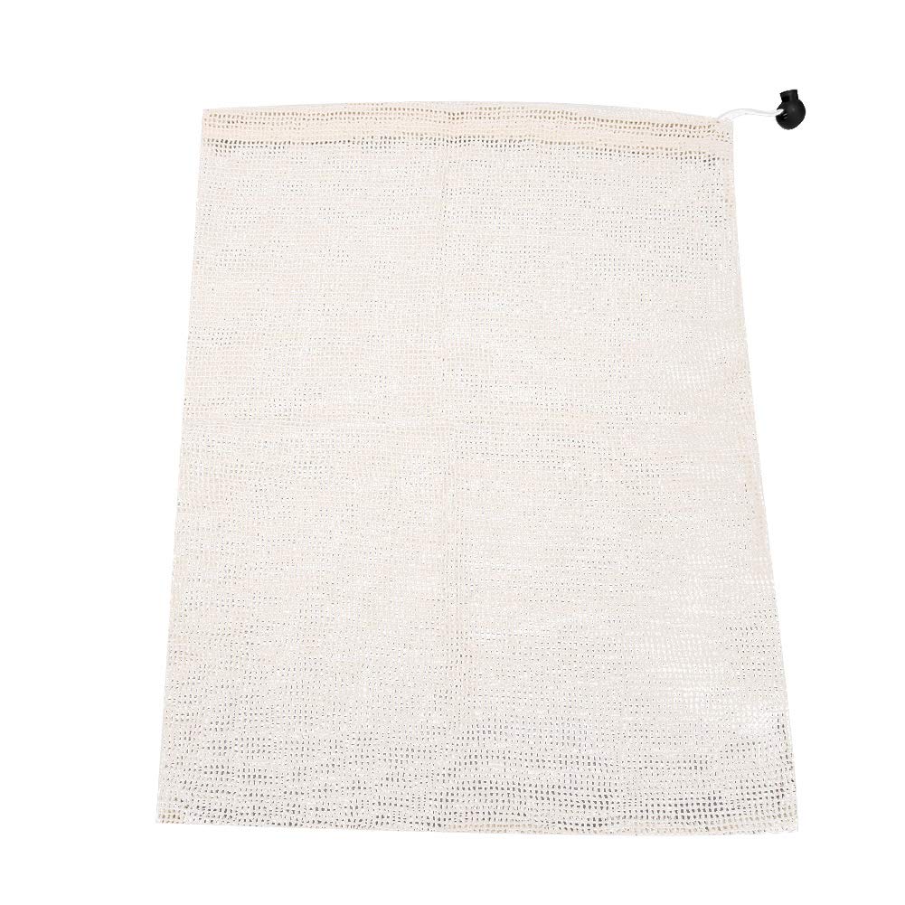 **Eco-Friendly Reusable Cotton Mesh Produce Bags - Lightweight & Washable Grocery Bags for Fruits, Vegetables & Toy Storage (Small) - Perfect for Farmers Markets, Zero-Waste Shopping & Organizing Kids' Toys**