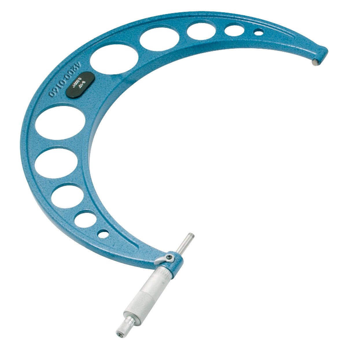 HHIP 4200-0160 C-Type Outside Micrometer 9-10 Inch Range with .0001