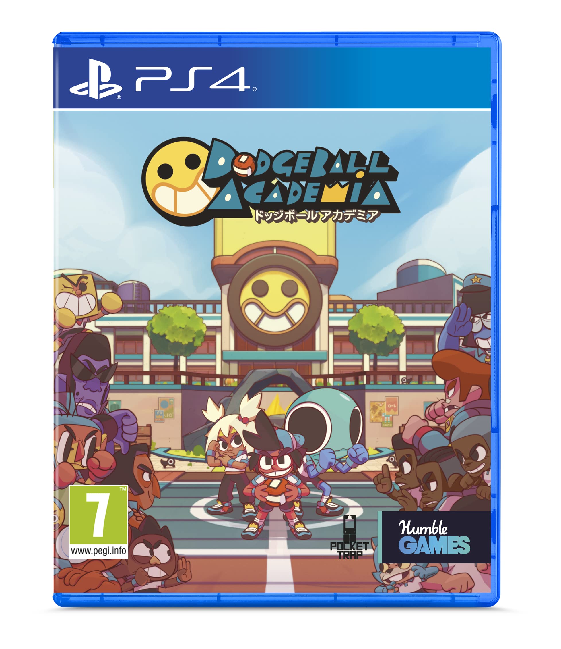 Humble Games Dodgeball Academia for PS4 - Fun Sports Action Game for Kids & Teens - Perfect for Family Game Nights & Competitive Play