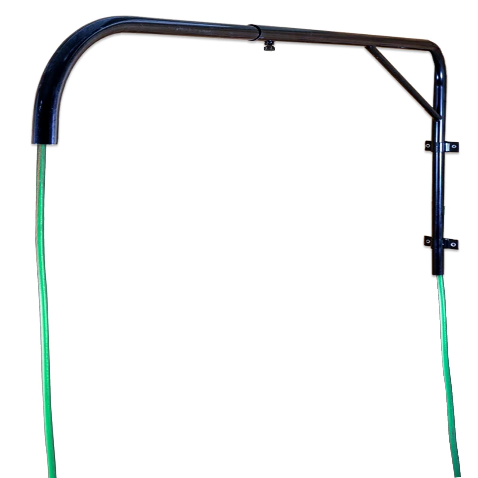 **Horse Wash Stall Hose Boom - 180° Swivel Wall Mount Hose Boom Arm for Tangle-Free Horse Washing, Fits Standard Garden Hose (Hose Not Included) - Perfect for Stables, Barns & Equine Care**