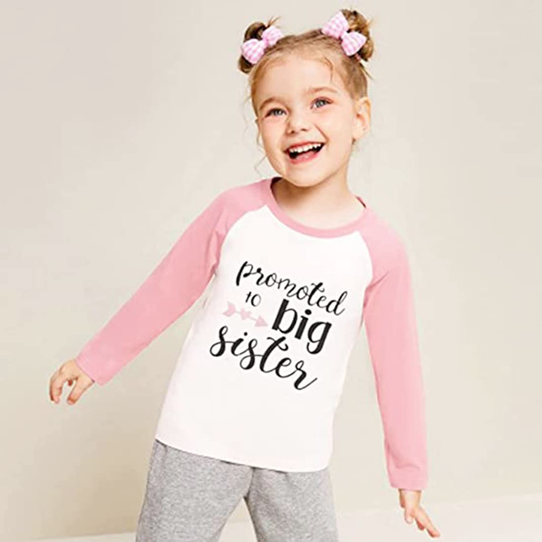 37°F Big Sister & Brother T-Shirts - Baby Boy & Girl Raglan Long Sleeve Tees - Cute Going to Be a Big Sibling Gift for Newborn Announcements, Family Photos & Sibling Bonding Moments