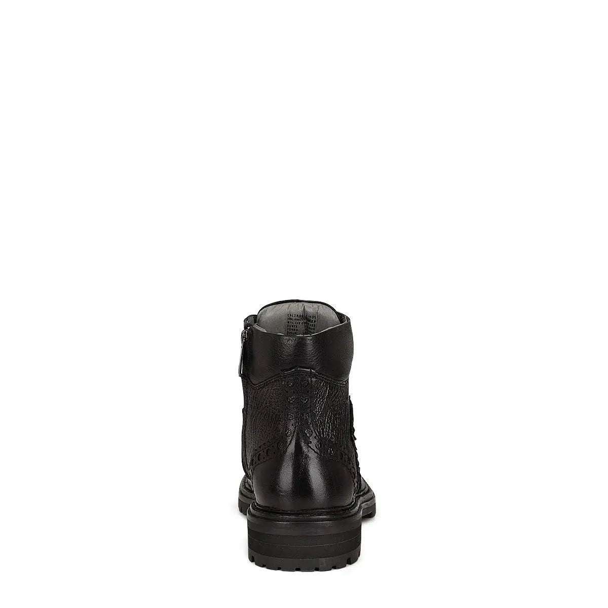 Vintage Black Shark Ankle Booties for Men - Casual Fashion Boots for Everyday Wear & Street Style