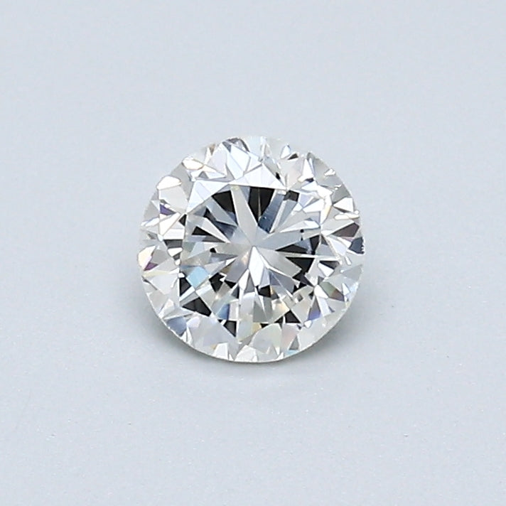 0.46 Carat Round Brilliant Diamond - H Color SI1 Clarity | Certified Natural Diamond for Engagement Rings & Fine Jewelry