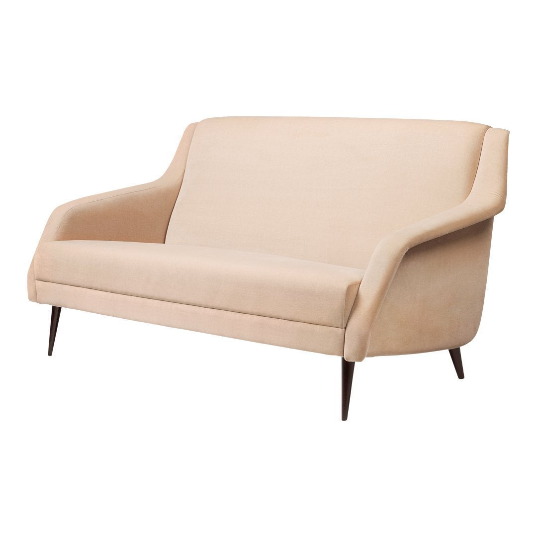Gubi Carlo De Carli CDC 1 Sofa - Mid-Century Modern Lounge Chair for Living Room, Office & Lounge Spaces