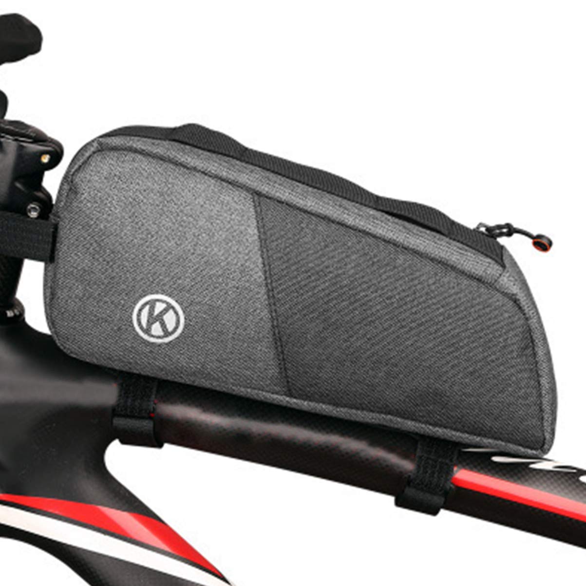 1pc Bike Front Frame Bag - Waterproof Cycling Pouch for Phone, Keys & Essentials - Perfect for Mountain Biking, Commuting & Road Trips