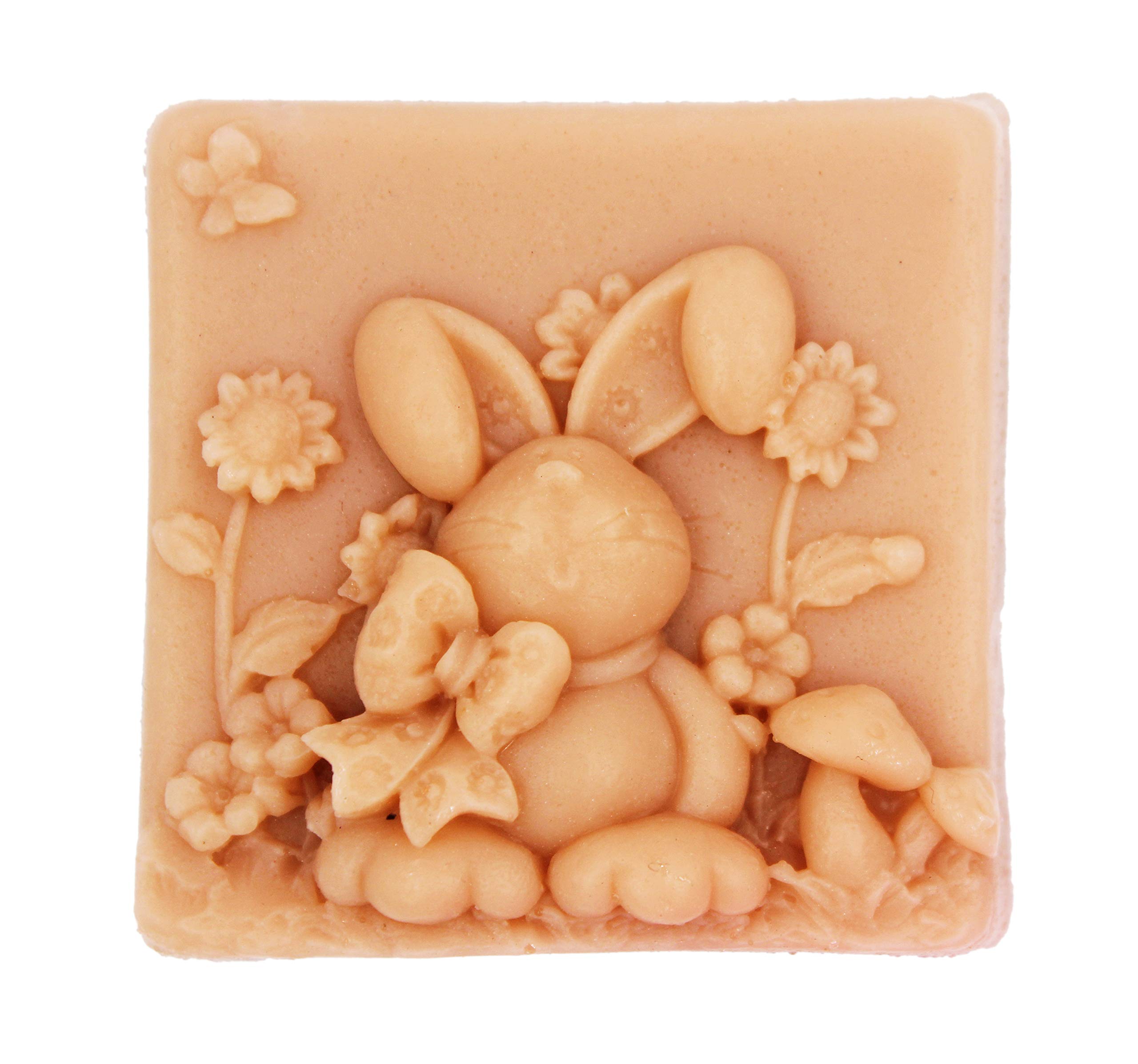 Premium Rabbit Silicone Soap Mold - DIY Handmade Soap Making Kit for Bath Bombs, Candles & Resin Crafts - Perfect for Home Spa, Gift Making & Creative Projects (S118)