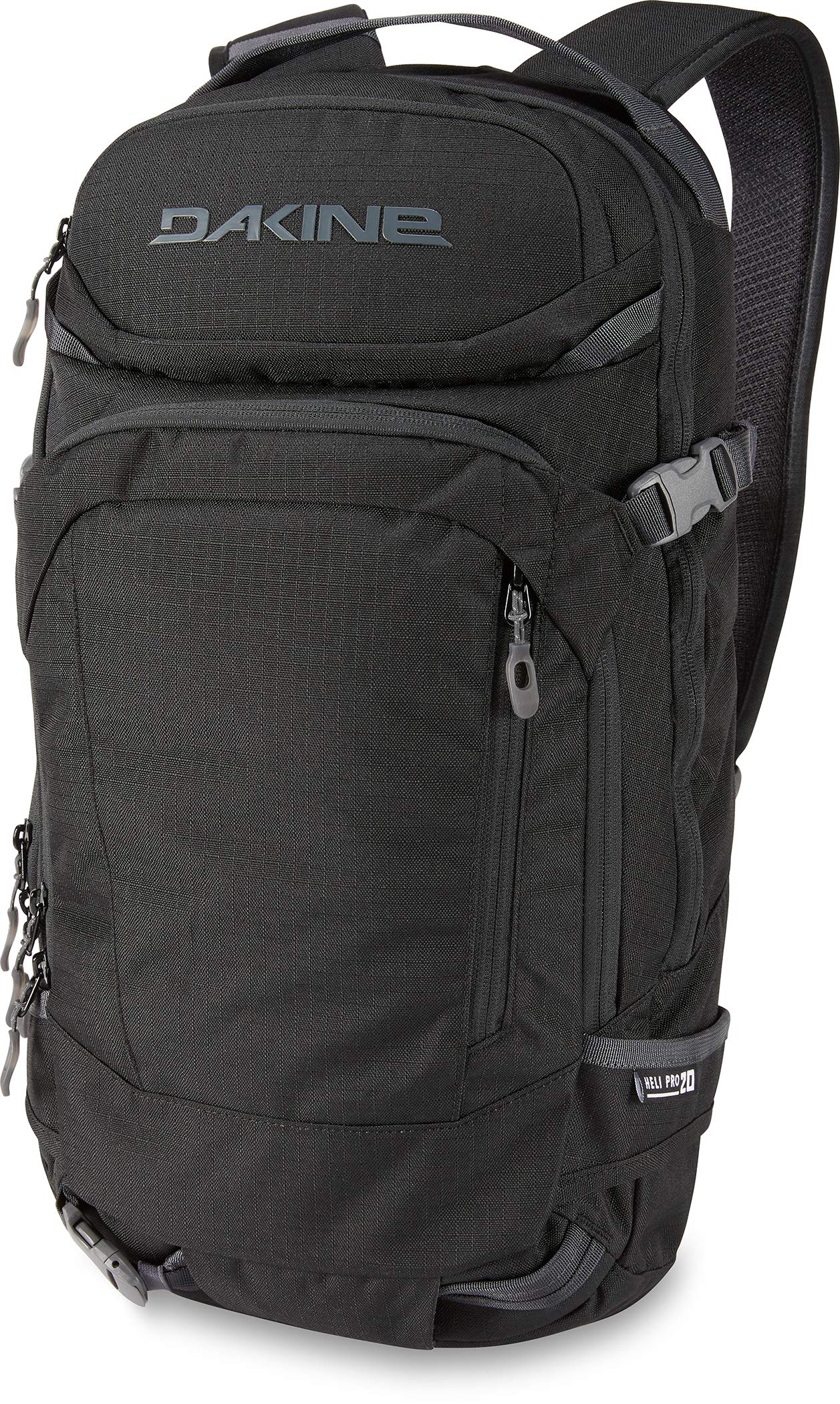 Dakine Heli Pro 20L Backpack - Lightweight & Durable Hiking, Travel & Ski Backpack for Men & Women - Perfect for Outdoor Adventures, Commuting & Daily Use (Black, One Size)