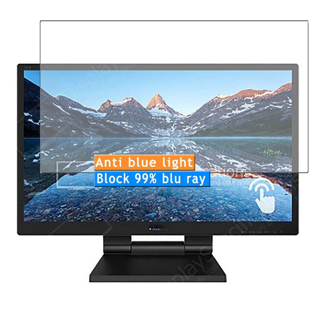 2-Pack Anti Blue Light Screen Protector for Philips 242B9T/00 23.8