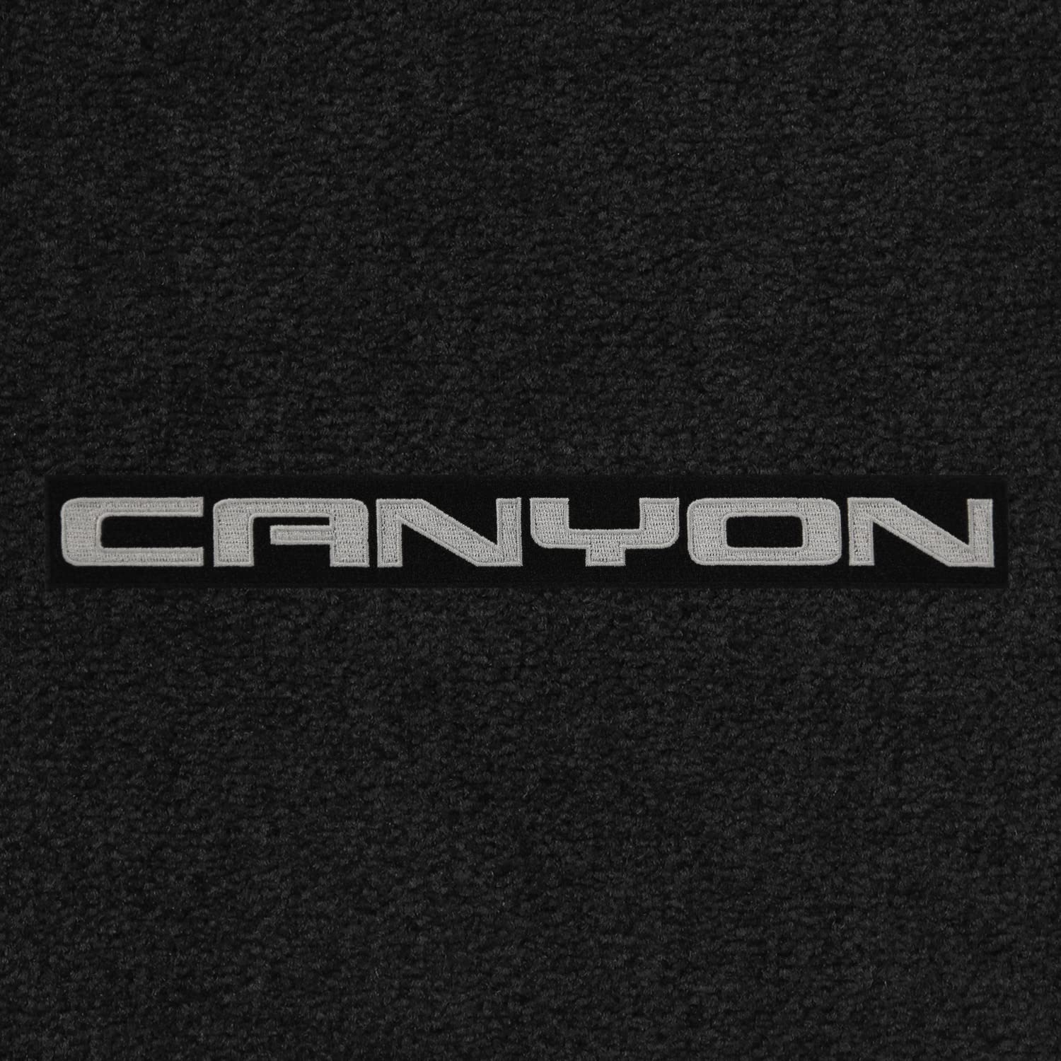 Premium Custom-Fit Carpeted Floor Mats for GMC Canyon 2015-2022 Extended Cab - 2-Piece Set with Logo in Charcoal | Luxury Car Floor Liners for Enhanced Comfort & Protection | Perfect for Daily Commutes, Road Trips & All-Weather Use