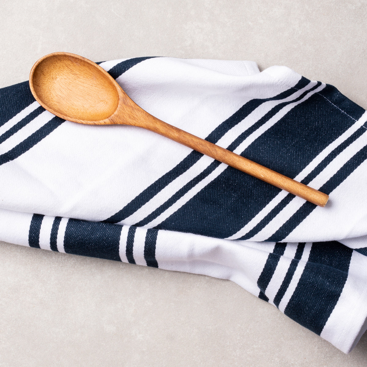 Premium 3-Piece Organic Cotton Kitchen Towel Set - Ultra Absorbent & Eco-Friendly Dish Cloths - Perfect for Drying Dishes, Cleaning Countertops & Adding Farmhouse Style to Your Kitchen