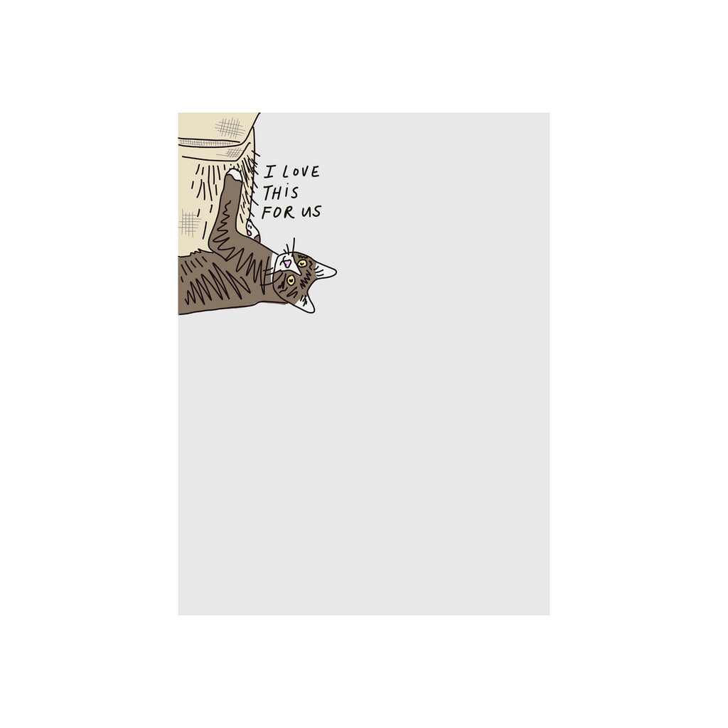 La Familia Green Cat Scratch Notepad - Durable Scratch Pad for Cats, Perfect for Playtime & Training - Ideal for Home, Office & Travel Use
