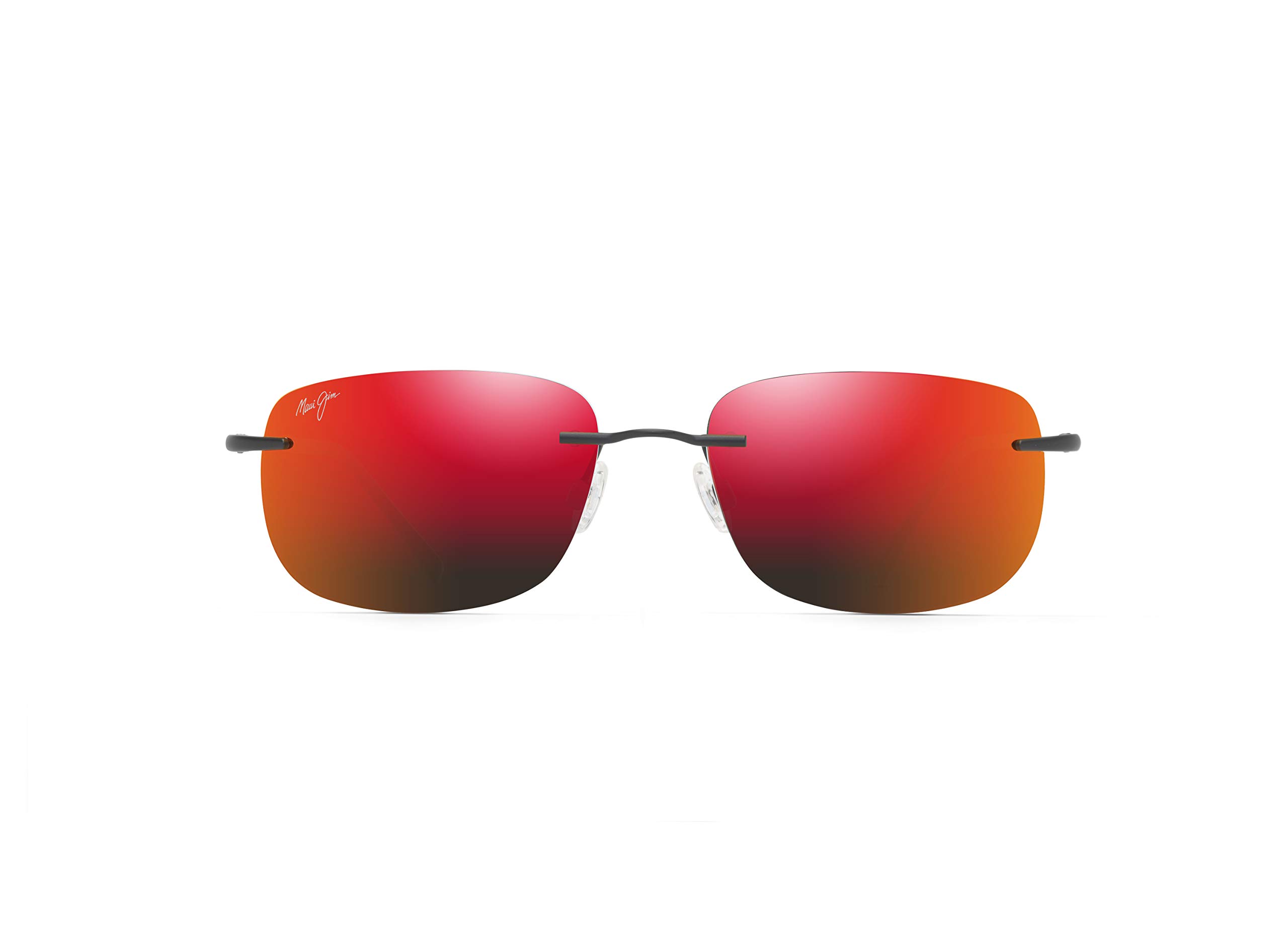 Maui Jim Women's Ohai Rectangular Sunglasses - Polarized UV Protection - Lightweight & Stylish for Beach, Driving & Outdoor Activities
