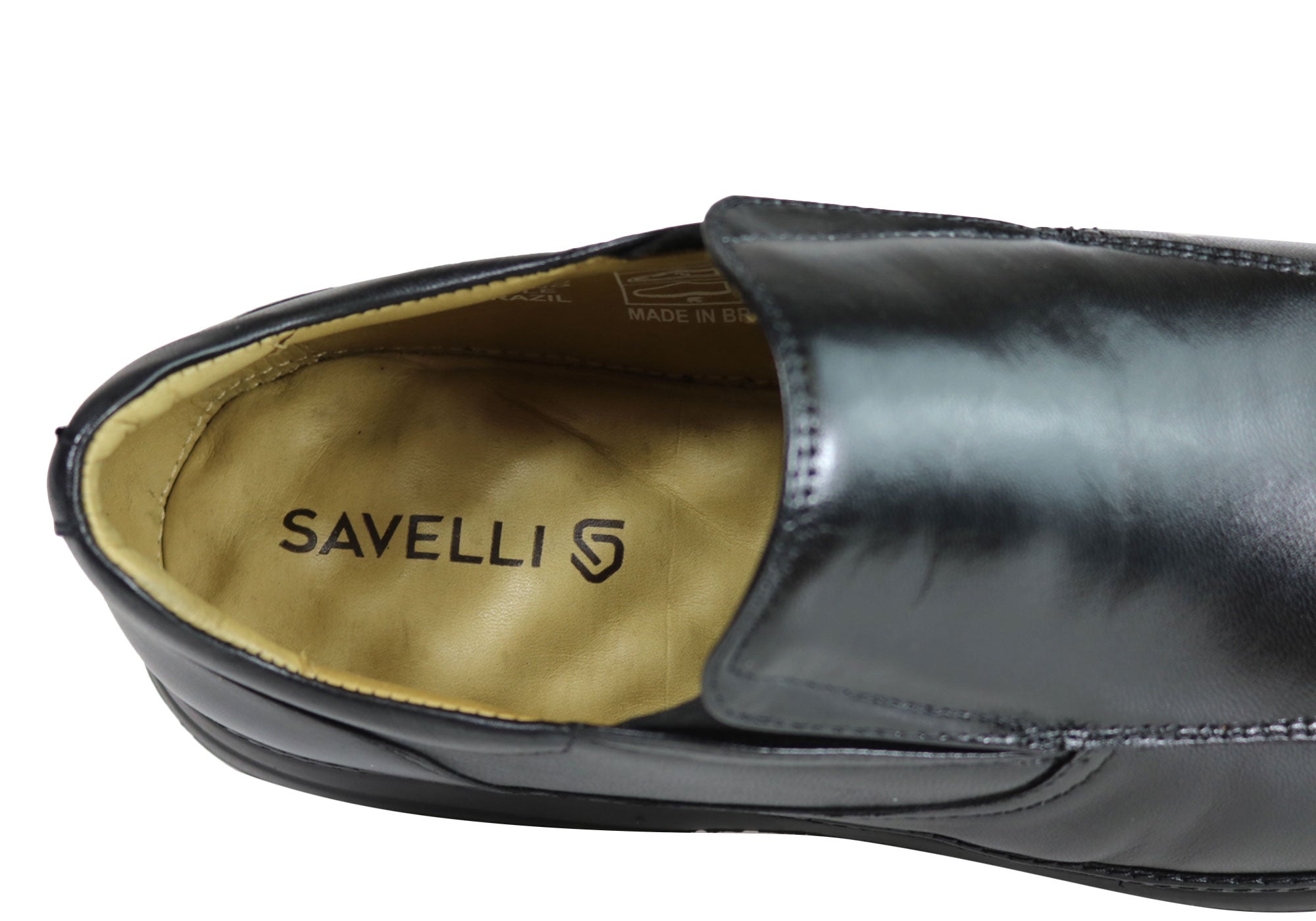 Savelli Baz Men's Massage Ball Comfort Dress Shoes - Handmade in Brazil - Perfect for Office, Business & Formal Occasions
