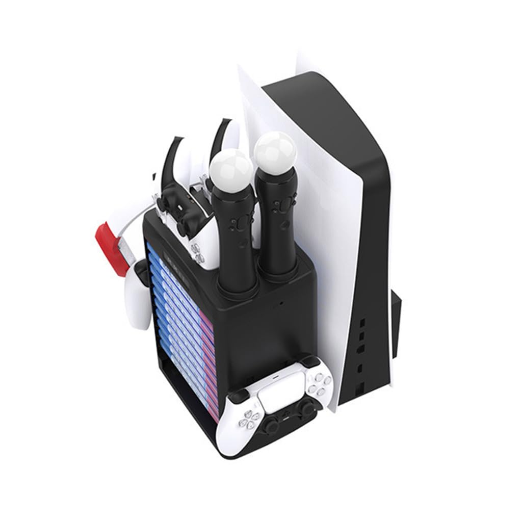 Multifunctional Game Storage Rack for Switch, Headphones & Gamepads - Organize Gaming Gear
