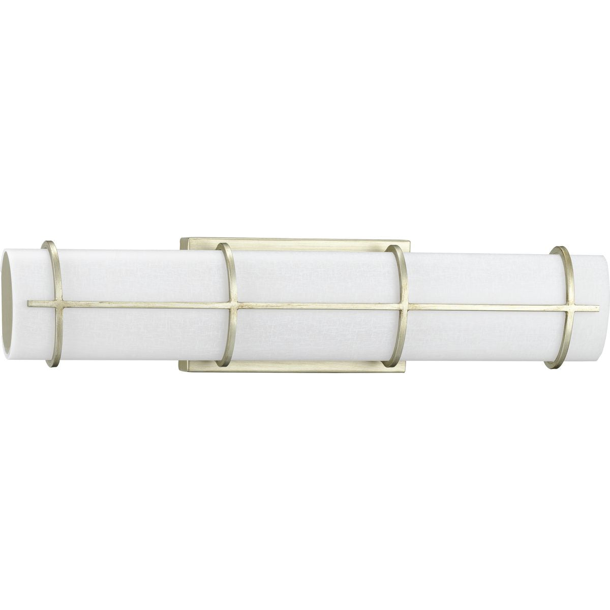 22 Inch Grid LED Vanity Light - White Linen Acrylic Bathroom Wall Sconce for Modern Vanity Mirror Lighting | Perfect for Bathroom, Powder Room & Dressing Area