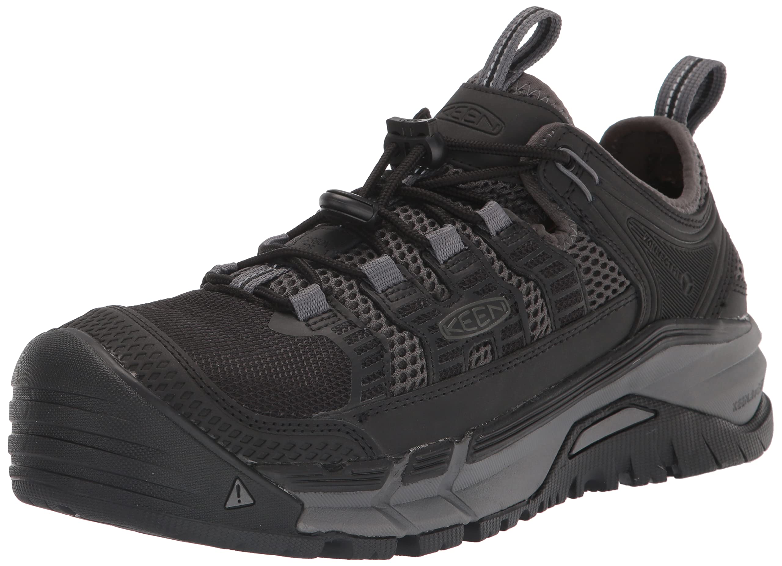KEEN Utility Men's Birmingham Low Height Composite Toe Work Sneakers - Lightweight Safety Shoes for Construction, Warehouse & Outdoor Work