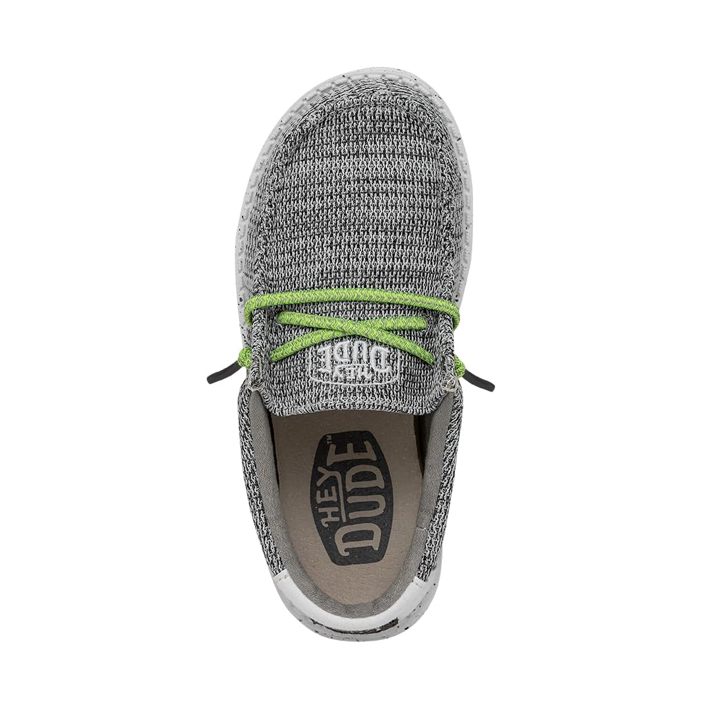 Hey Dude Wally Sox Skater Shoes for Toddler, Little Kid & Big Kid - Lightweight & Comfortable Sneakers for School, Play & Everyday Wear