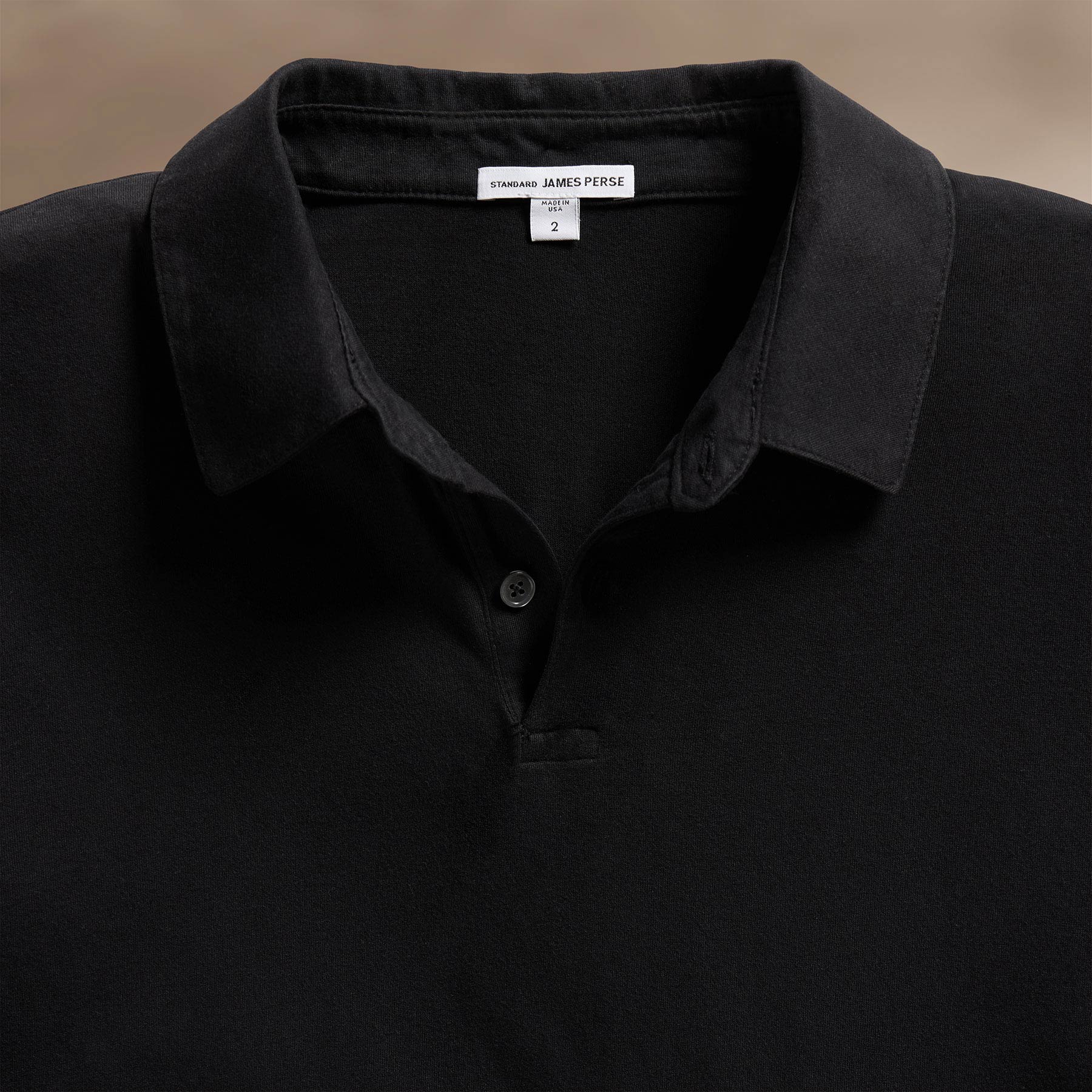 Premium Sueded Jersey Polo Shirt for Men - Soft & Comfortable Black Casual Top for Work, Golf & Everyday Wear