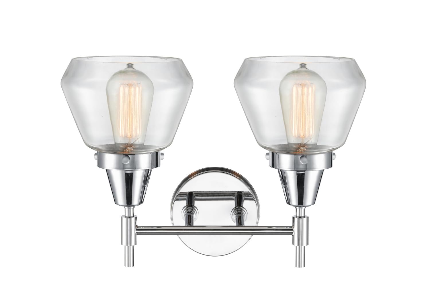 Innovations 447-2W-PC-G172-LED Modern Chrome LED Bathroom Vanity Light Fixture - Perfect for Bathroom, Powder Room & Dressing Area Lighting