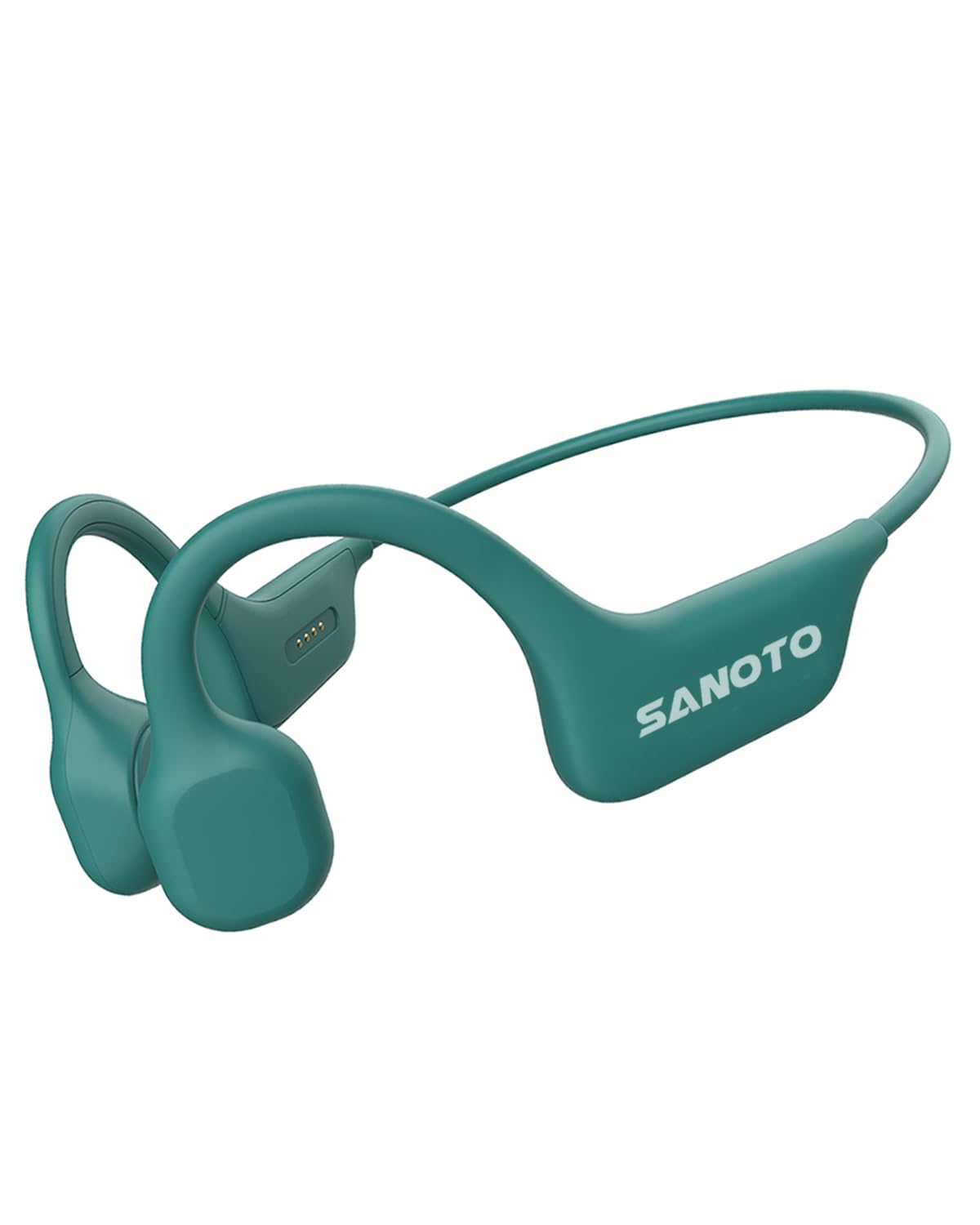 SANOTO Bone Conduction Bluetooth Headphones - Open Ear Wireless Headset IPX7 Waterproof & Sweatproof for Running, Cycling, Workouts - Perfect for Outdoor Sports & Gym Training