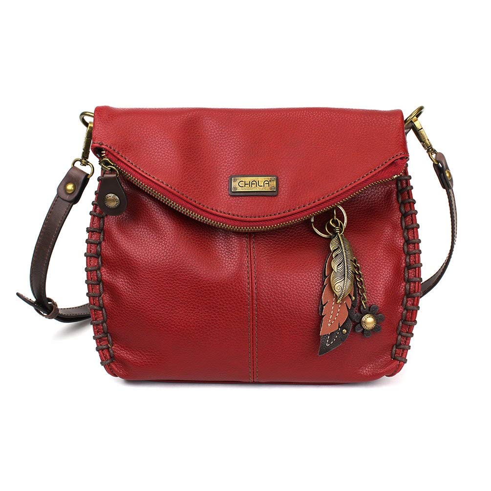 Chala Stylish Crossbody Bag for Women - Pewter Flap Top Shoulder Handbag with Secure Zipper | Perfect for Work, Travel & Everyday Use