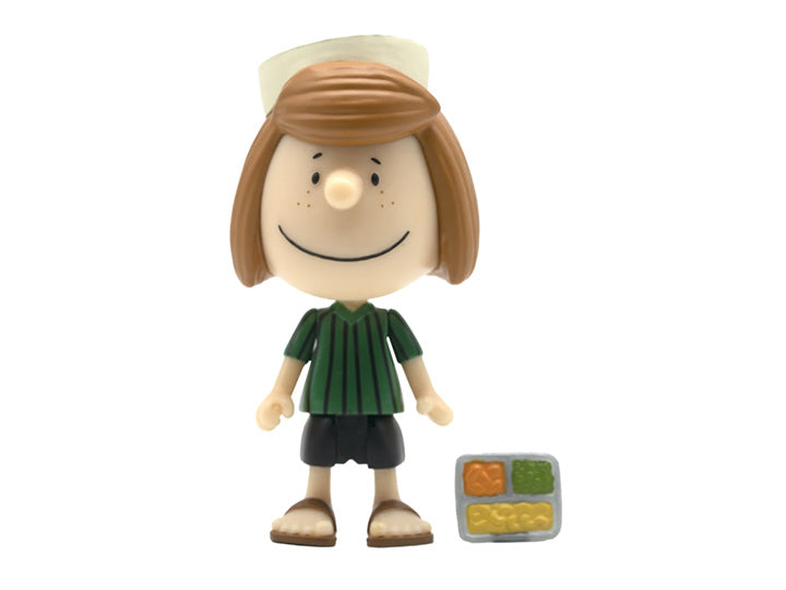 Peanuts ReAction Camp Peppermint Patty Collectible Figure - Vintage-Style Toy for Fans & Collectors | Perfect for Display, Gifts, and Nostalgic Decor