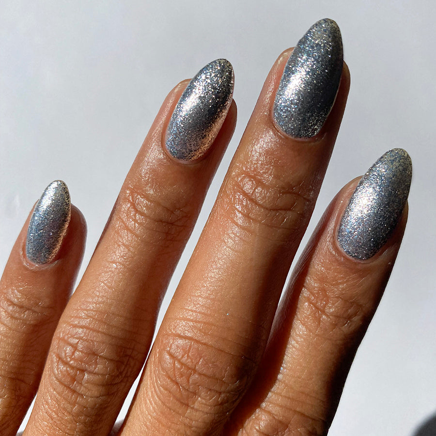 Broken Mirror Nail Polish - Metallic Chrome Nail Lacquer for Women - Long Lasting & High Shine - Perfect for Parties, Weddings & Special Occasions