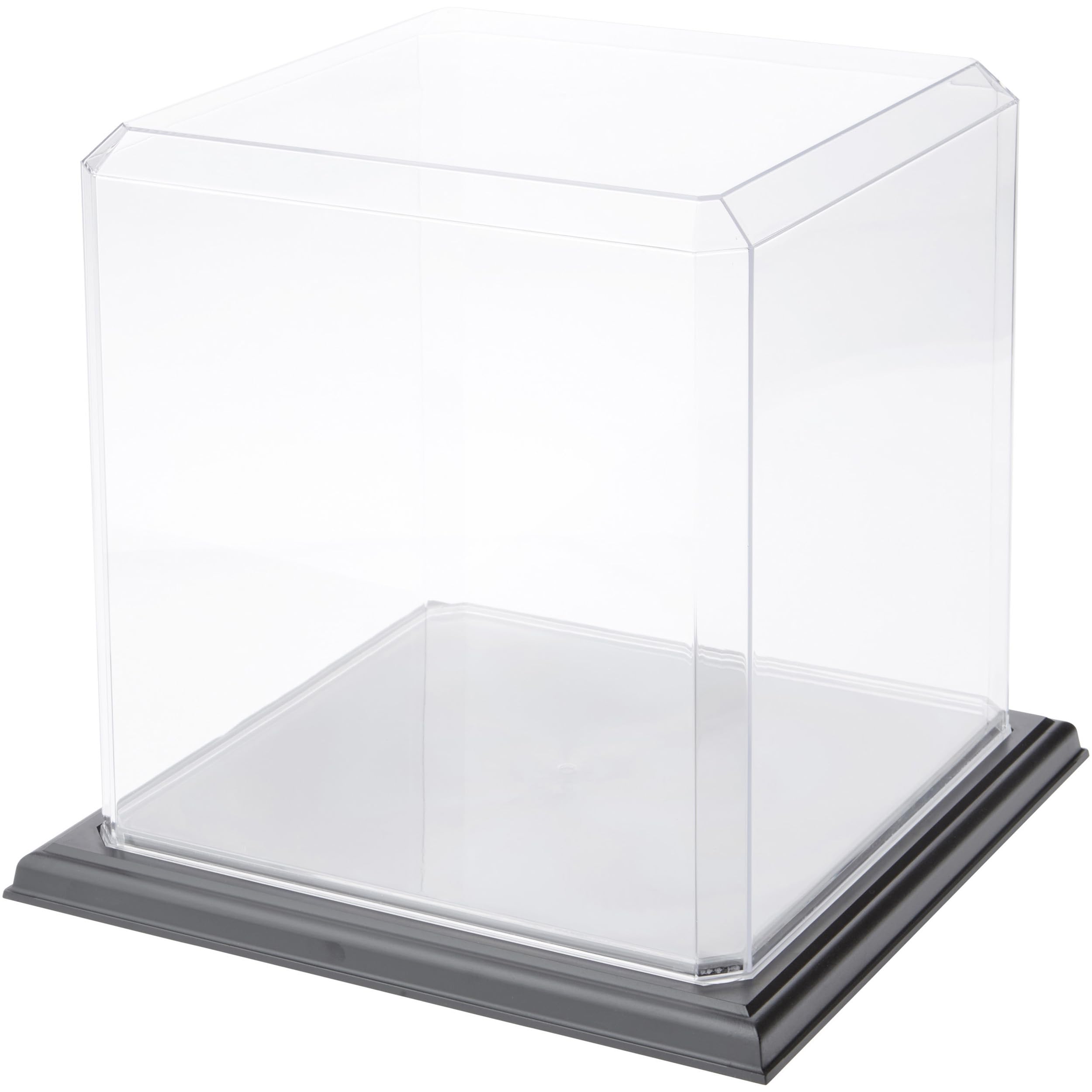 Pioneer Plastics 1010CPBASE Clear Plastic Display Case with Base - 9.75