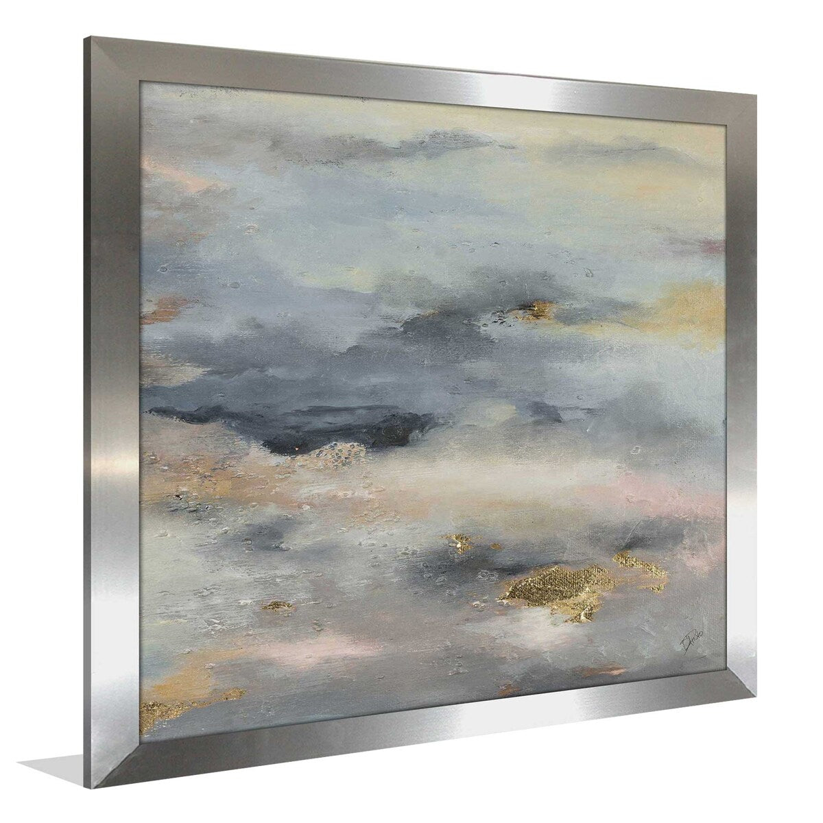 Square Acrylic Night Light - Glow in The Dark Wall Art for Bedroom, Nursery & Home Decor