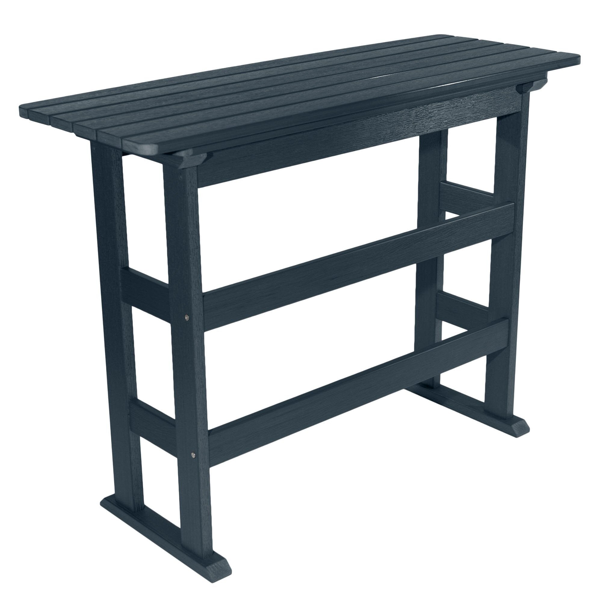 Refurbished Lehigh Bar Height Balcony Table - Outdoor Bistro Set for Patio, Deck & Small Spaces - Perfect for Coffee, Dining & Relaxing