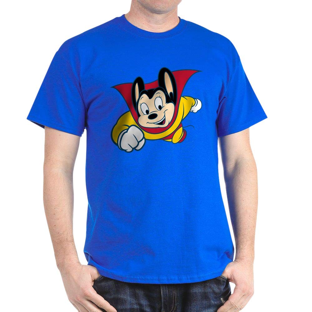 Mighty Mouse Graphic T-Shirt - Fun Cartoon Character Tee for Men & Women | Perfect for Casual Wear, Cosplay, and Gifts