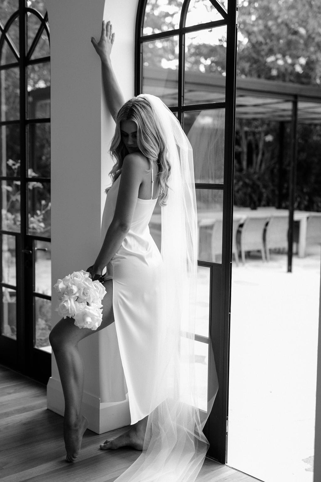 Valentine's Day Satin Maxi Slip Dress - Elegant Long Nightgown for Women - Perfect for Romantic Occasions, Anniversary Gifts & Boudoir Photography