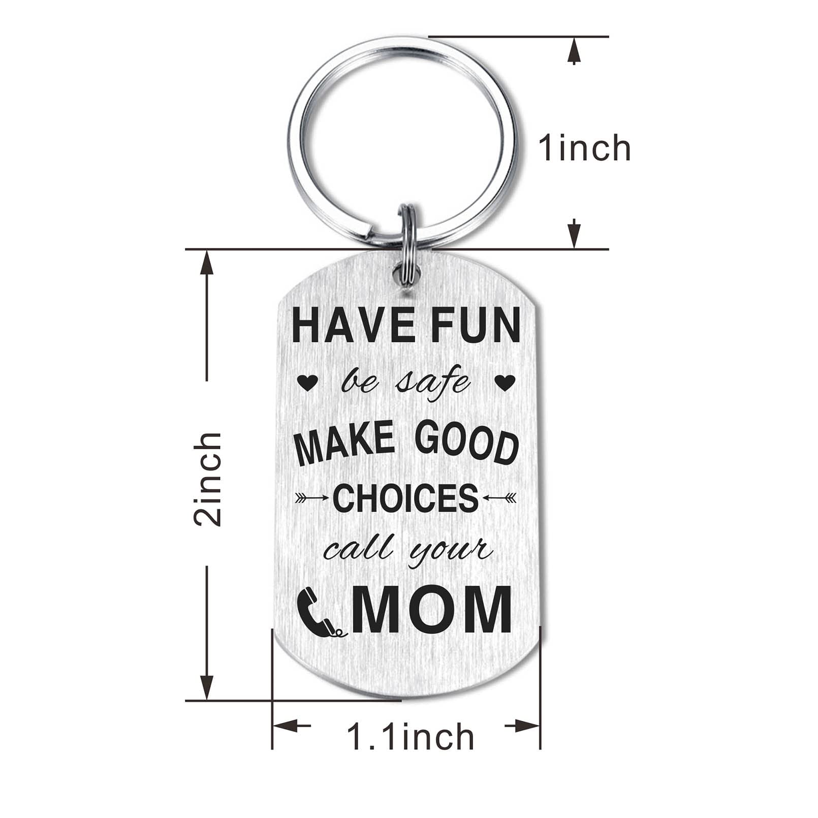 Alotozo Birthday Keychain Gift for Women & Men - 16th, 18th, 21st Birthday Present for Girls & Boys | Perfect for Milestone Celebrations, Graduation Gifts, and Special Occasions