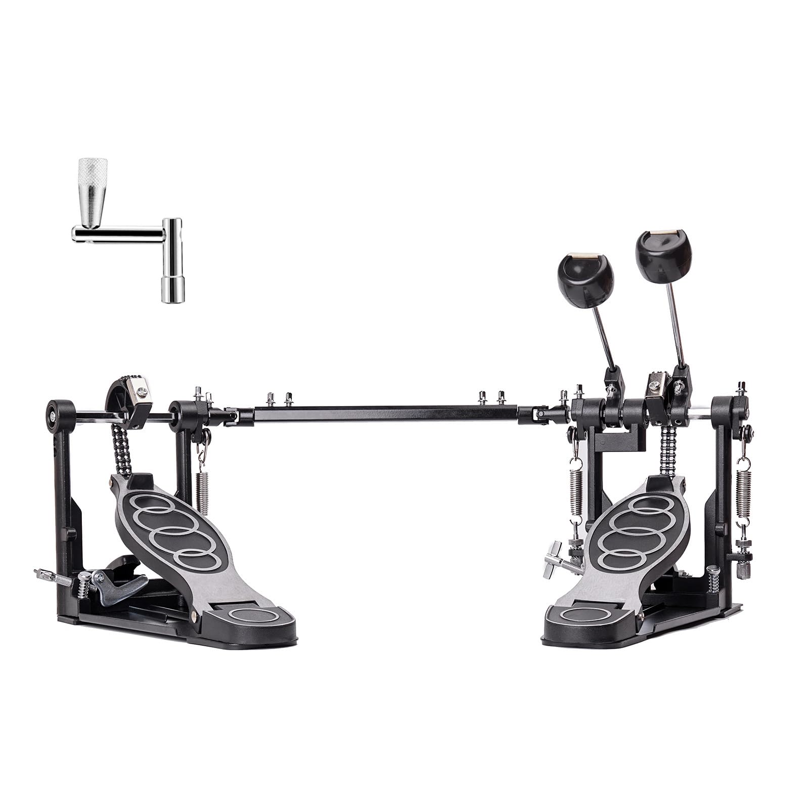 Best Double Bass Drum Pedal with Chain Drive - Heavy Duty Kick Pedal for Electric & Acoustic Drum Kits | Perfect for Live Performances, Studio Recording & Drum Practice