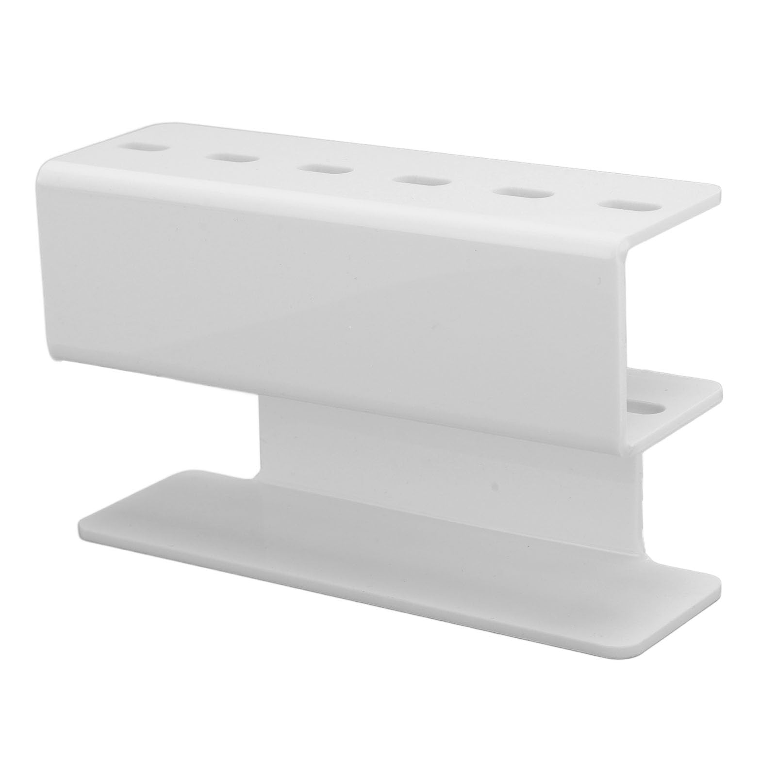 Professional Eyelash Extension Tweezer Holder - Large Capacity Storage Rack for Lash Tools - Beauty Salon Organizer (White) - Perfect for Lash Artists & Salon Organization