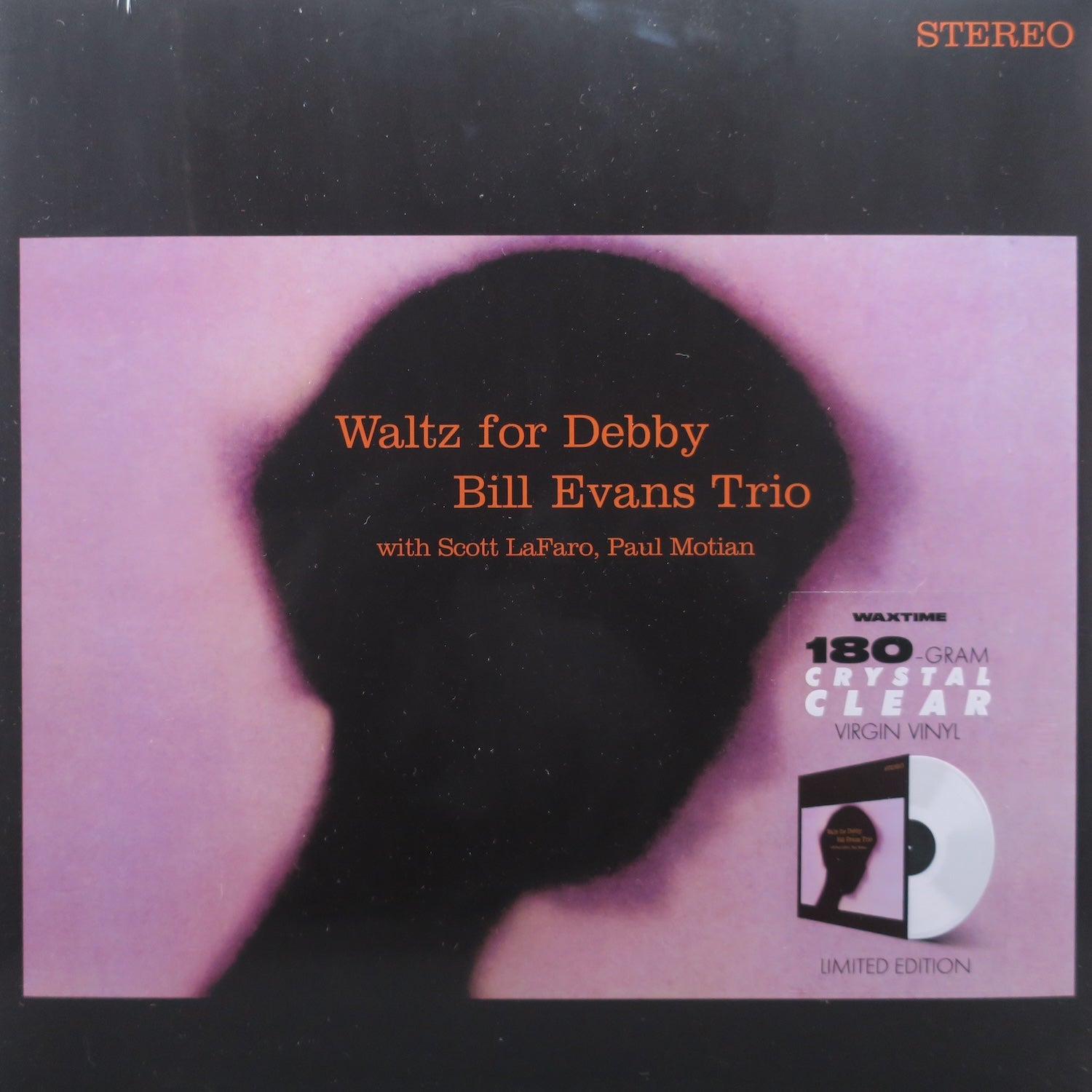 Bill Evans 'Waltz For Debby' 180g Clear Vinyl LP - Premium Jazz Record for Audiophiles & Collectors - Perfect for Home Listening, Gifts & Music Enthusiasts
