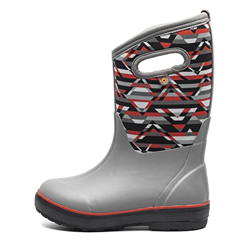Mountain Geo Print - Gray