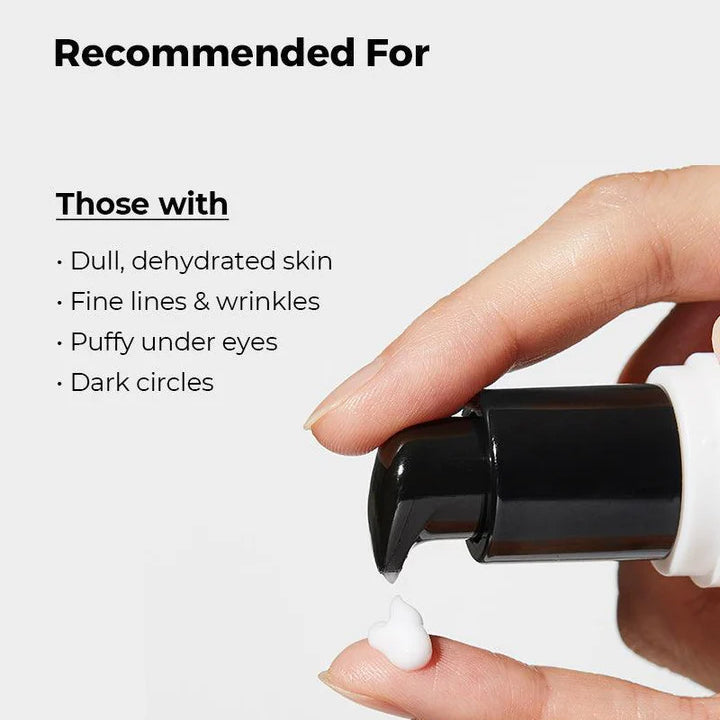 COSRX Advanced Snail Peptide Eye Cream for Dark Circles & Wrinkles - Korean Skincare Treatment for Puffy Eyes & Fine Lines - Perfect for Night Routine & Travel Skincare