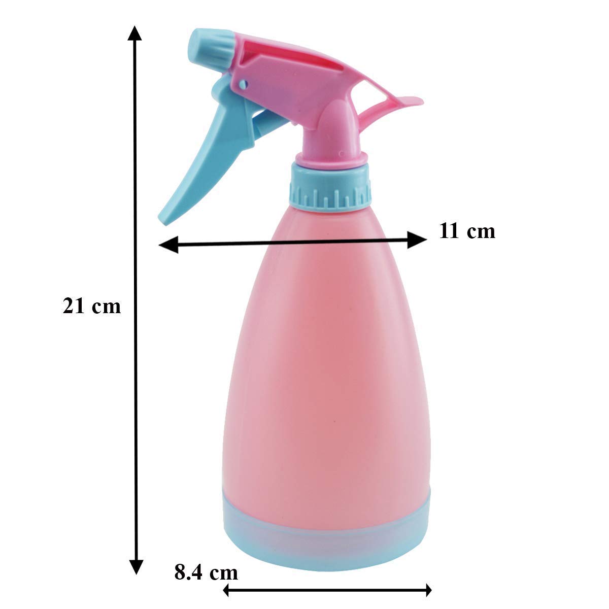 TORIOX 500ml Continuous Mist Hair Spray Bottle - Fine Mist Water Sprayer for Curly Hair Styling, Morning Hair Taming & Plant Misting - Empty Salon Refillable Spray Bottle with Trigger for Hairstyling, Gardening & Home Cleaning