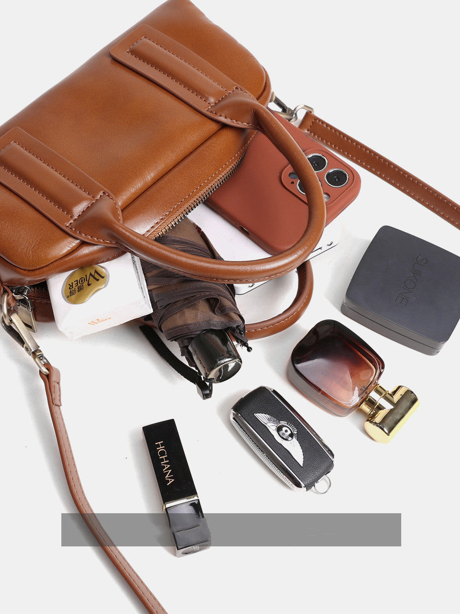 Mini Convertible Top Handle Crossbody Bag for Women - Stylish & Versatile Everyday Purse for Work, Travel & Shopping
