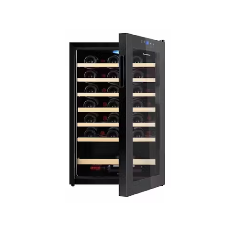 Europace EWC3481DGY 48 Bottle Dual Zone Wine Cooler Refrigerator - Perfect for Home Bars, Restaurants & Wine Cellars