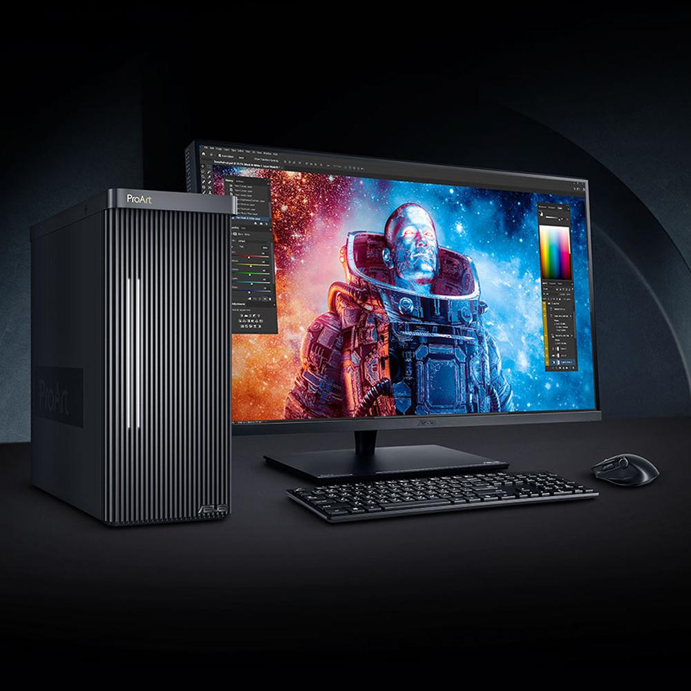 ASUS ProArt PD500TC PH778 Desktop Computer - Powerful Workstation for Graphic Design, Video Editing & 3D Rendering | Ideal for Creative Professionals & Digital Artists