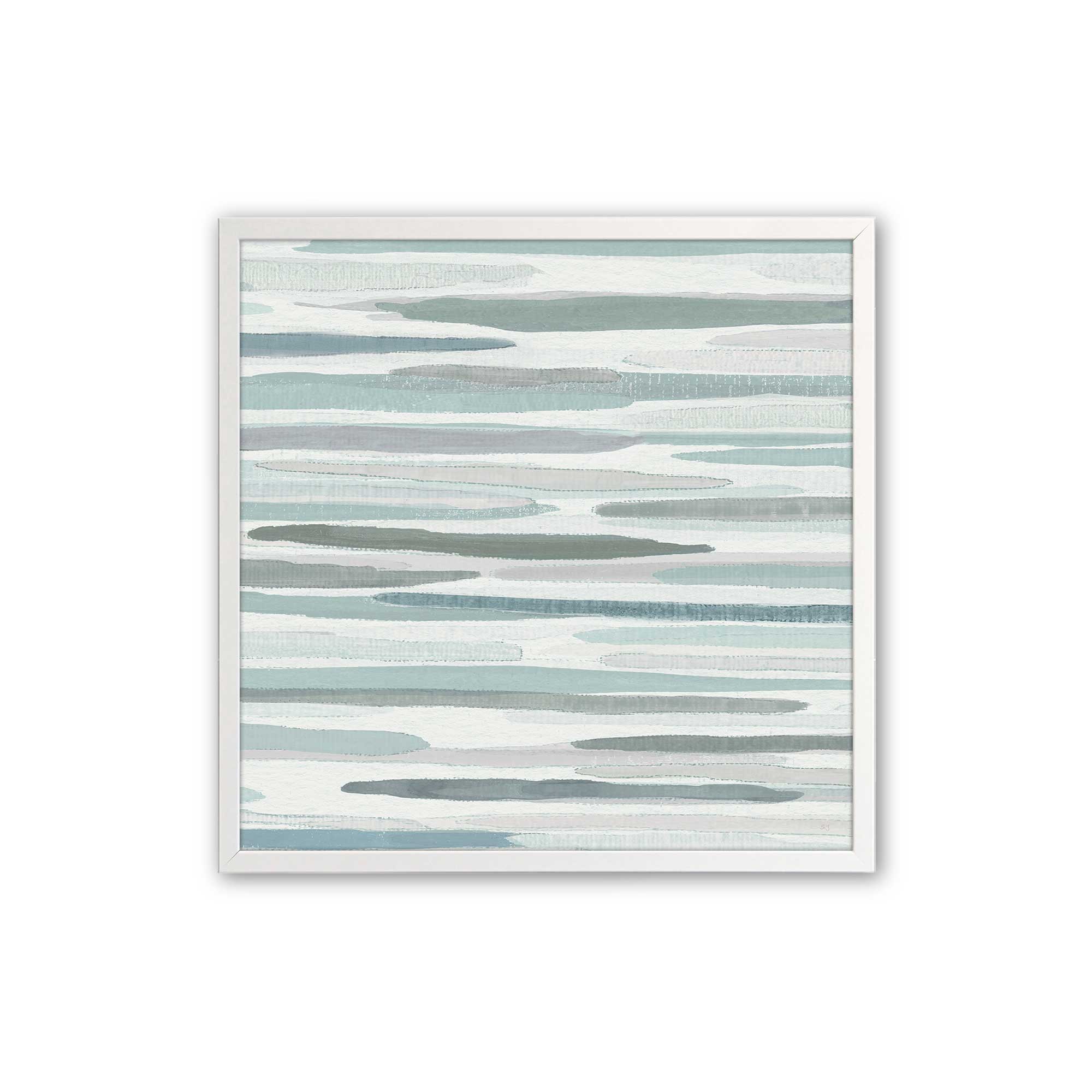 Cresting Calm v2 Print - Ocean Wave Wall Art for Home & Office Decor - Perfect for Living Room, Bedroom, or Meditation Space