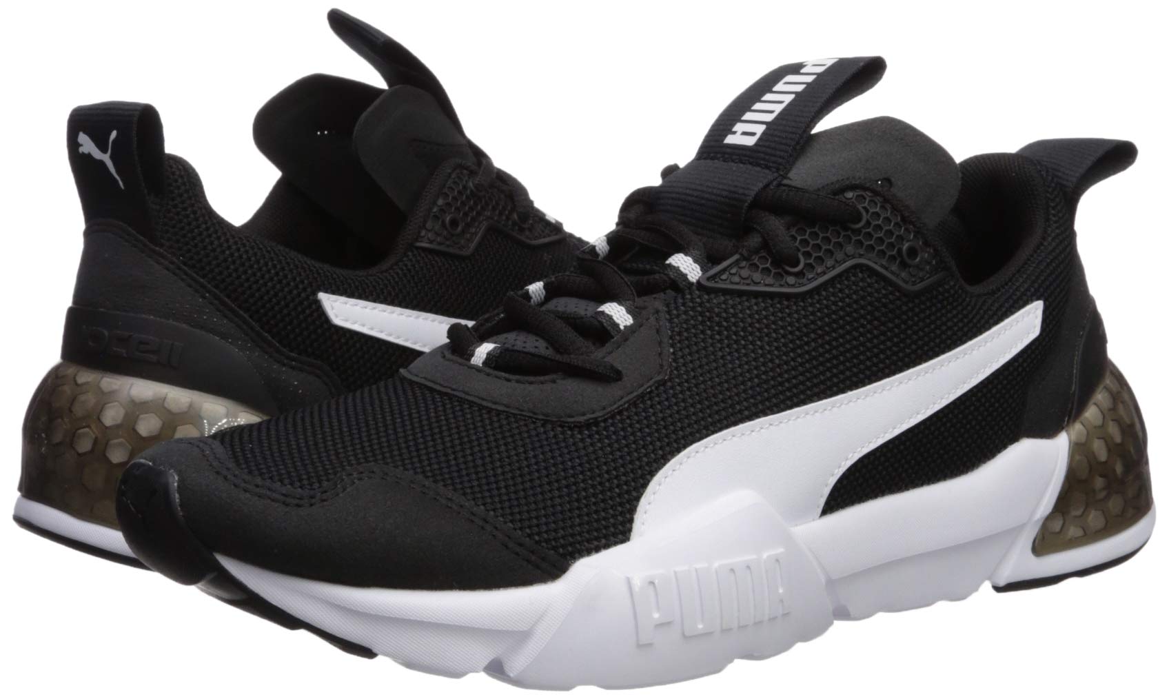 Puma Men's Cell Phantom Sneaker - Black & White Running Shoes Size 11 M US | Lightweight Athletic Sneakers for Men | Perfect for Jogging, Gym Workouts & Casual Wear