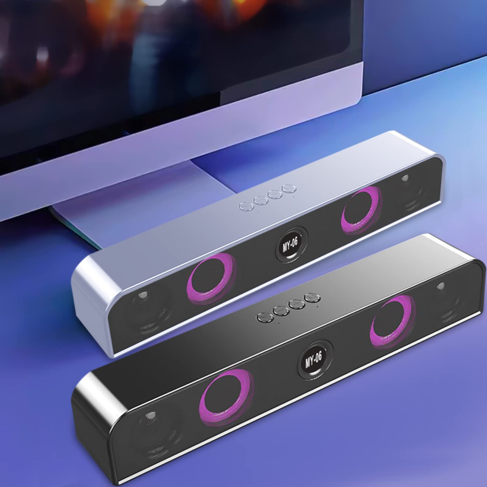 Lanhui Portable Bluetooth Speaker 5.0 - Wireless High Power Speaker with Loud Stereo Sound for Home, Outdoor, Travel, Parties & Beach | Waterproof & Long Battery Life
