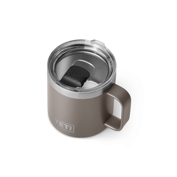 Yeti Rambler 14 Oz Stainless Steel Insulated Mug - Sharptail Taupe - Perfect for Coffee, Tea & Outdoor Adventures
